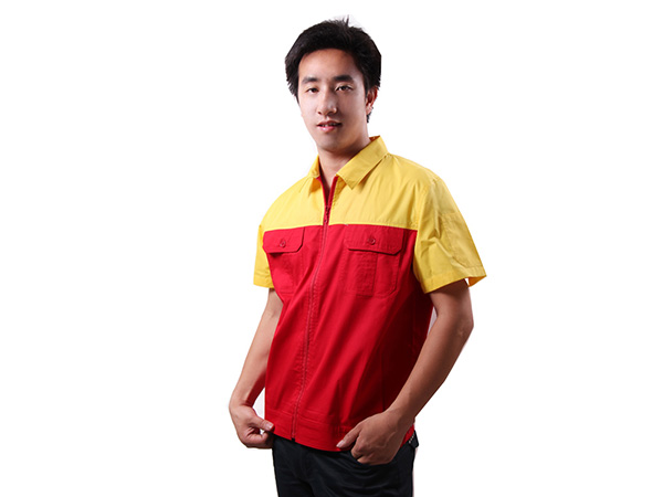 企業夏季工作服23015款