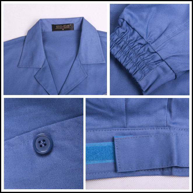 企業形象服車間員工服2017款