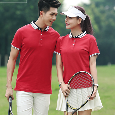 工作服定制立領polo衫8898款