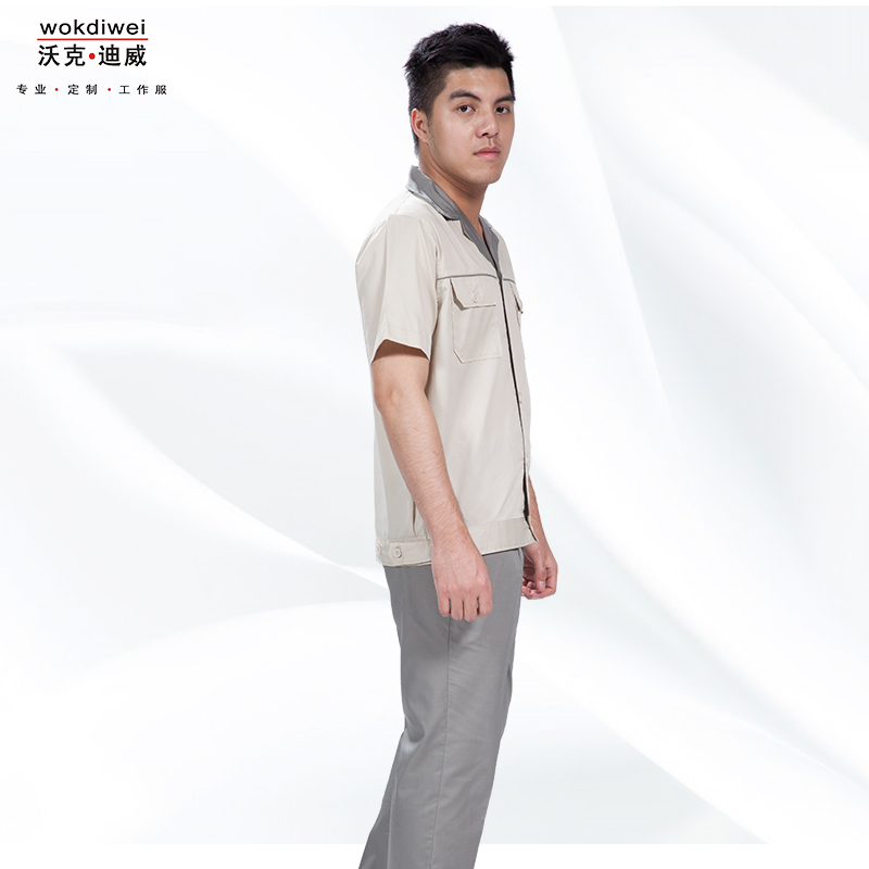 北京短袖工作服批發(fā)廠家1312-8