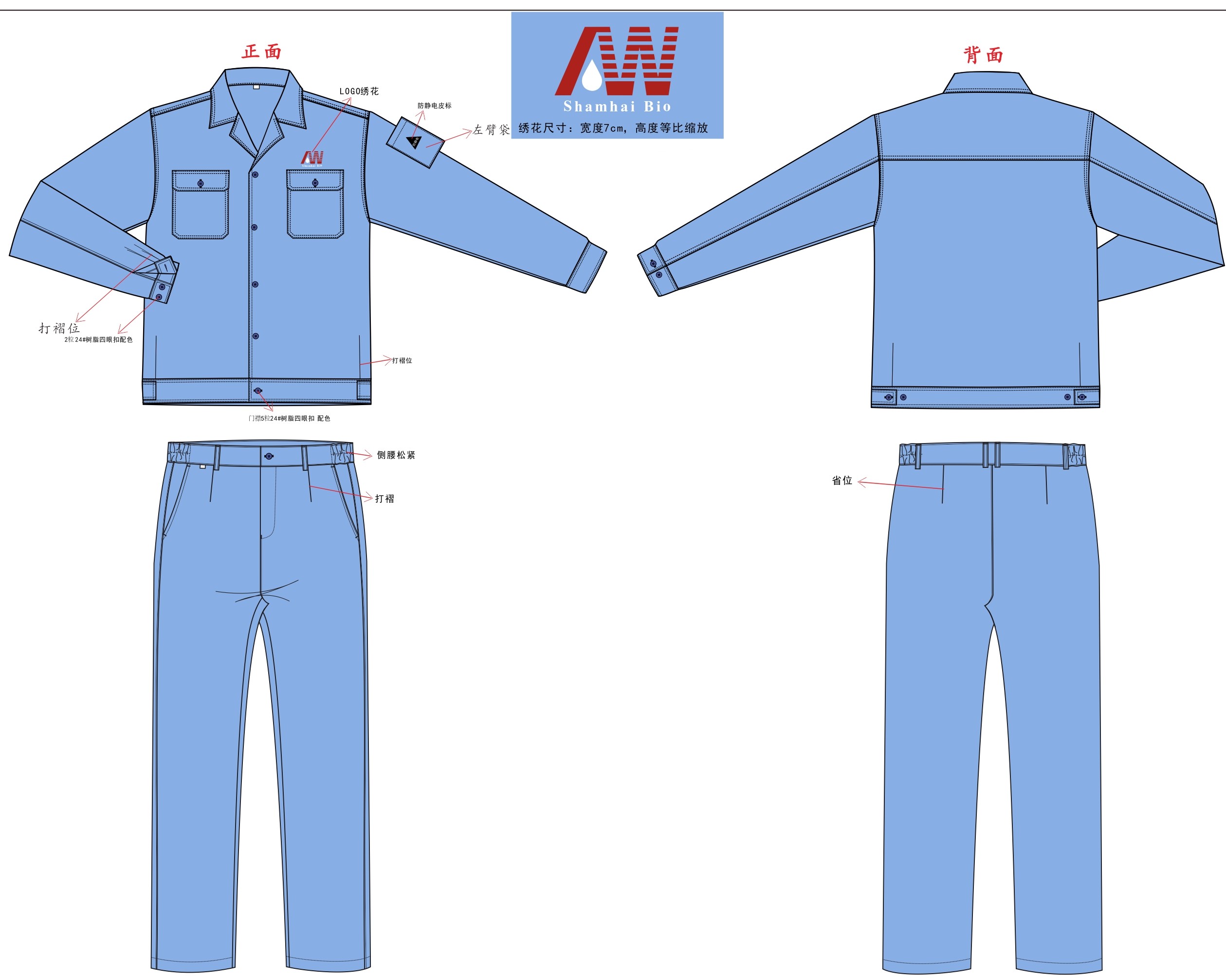 穿著防靜電工作服需要關(guān)注到的小細節(jié)